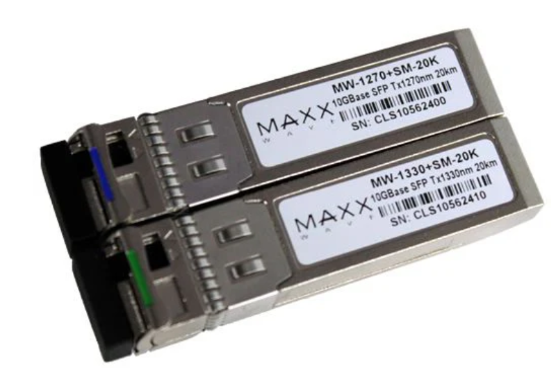 Single-Mode BIDI SFP+ Fiber Module 1330nm/1270nm 20km